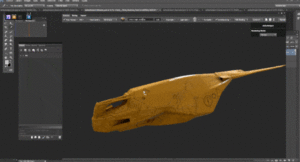 3.Quixel-Suite-Low-poly-spaceship